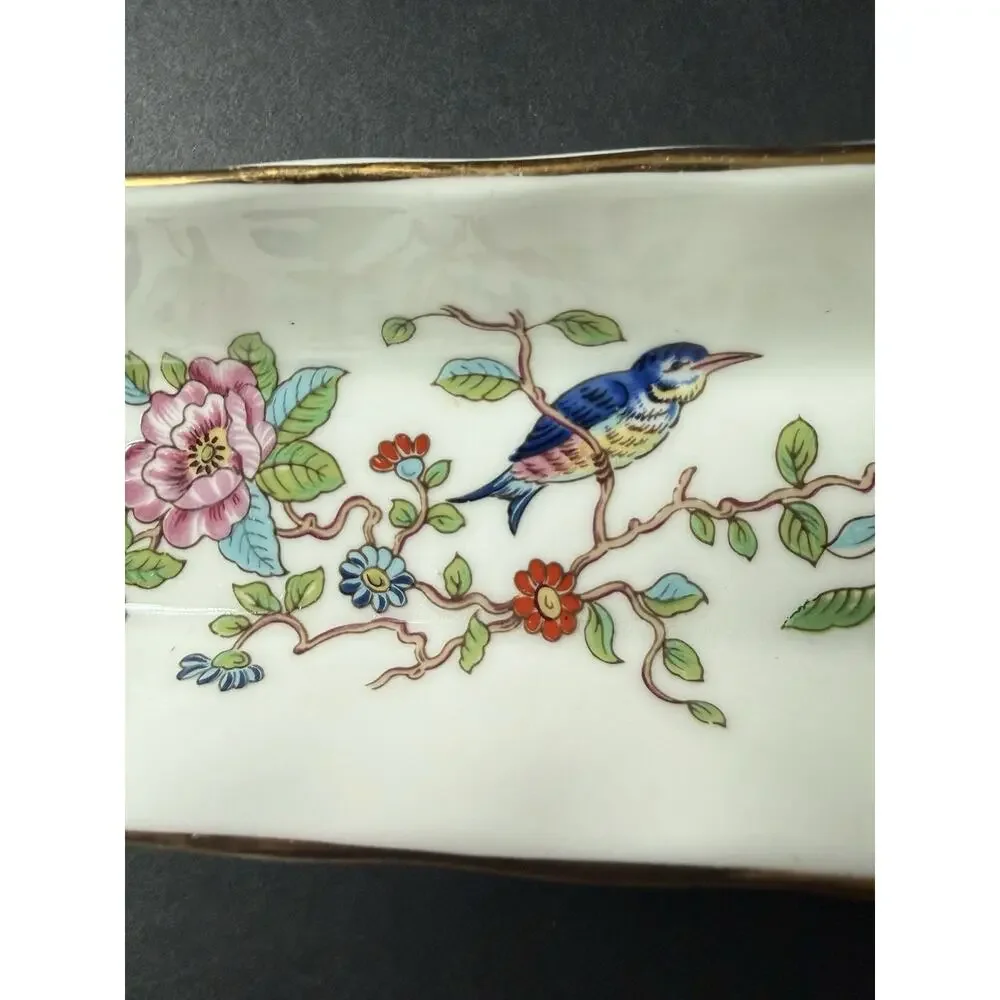 Anysley Pembroke Tray England Bone China Trinket Candy Dish Vintage Cottagecore